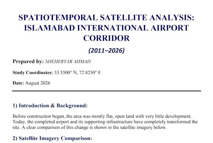 analyze satellite imagery and digitize custom gis boundaries